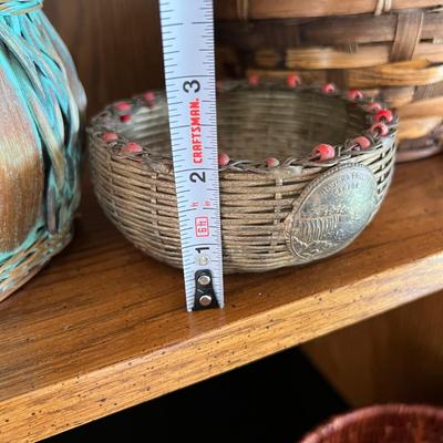 Basket Lot - Nesting, Metal, Decorative
