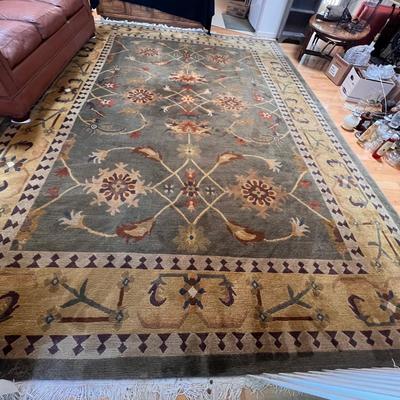 Wool Craftsman Style 10ft x 14ft Rug (LR-RG)