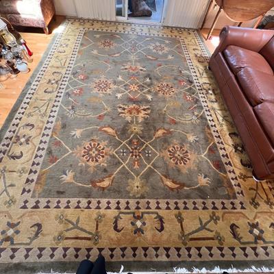 Wool Craftsman Style 10ft x 14ft Rug (LR-RG)