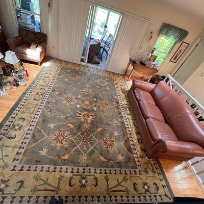 Wool Craftsman Style 10ft x 14ft Rug (LR-RG)