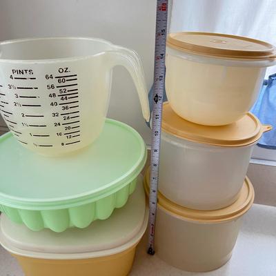 Vintage Kitchen Lot - Tupperware, Pyrex, Lenoxware