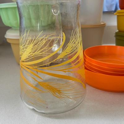 Vintage Kitchen Lot - Tupperware, Pyrex, Lenoxware