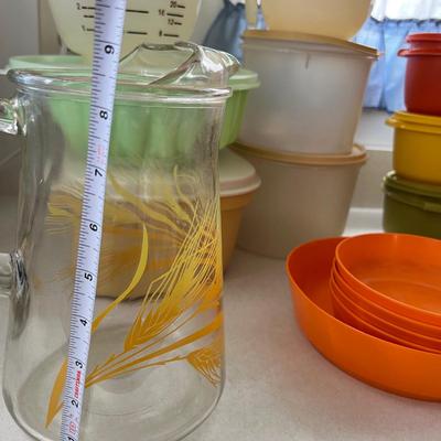 Vintage Kitchen Lot - Tupperware, Pyrex, Lenoxware