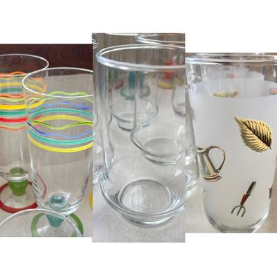 20 Pc. Lot Glasses Cups