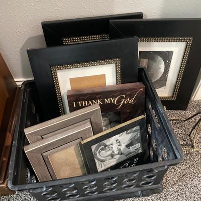 Misc frames in crate