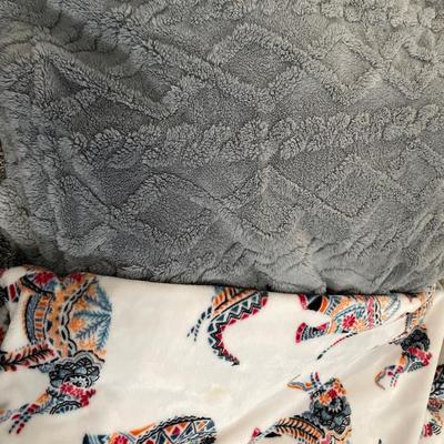 Pillows and blankets