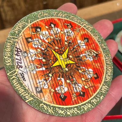 Lot 15 Buckley Moss Disk ornaments #3