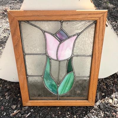 Lot 25 Tulip Stained Glass sun catcher