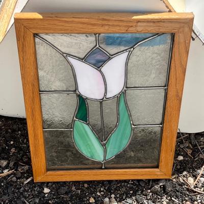 Lot 25 Tulip Stained Glass sun catcher