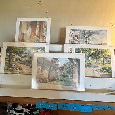 Lot 30 5 ltd Ed prints