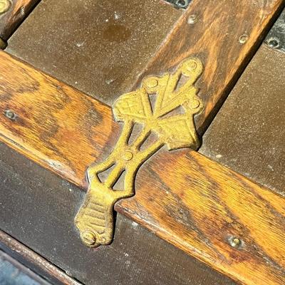 Lot 32 Antique Trunk