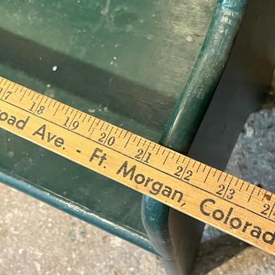 Lot 33 Country style child's bench