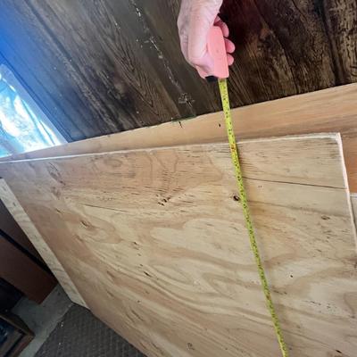 Lot 36 Particle board sheets