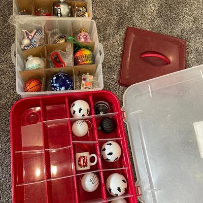 Unique ornaments in cases