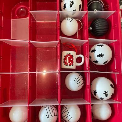 Unique ornaments in cases