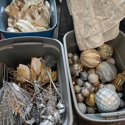 3 totes of gold and silver