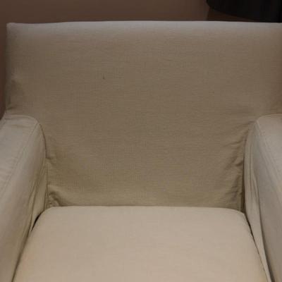 Crate and Barrel Swivel Rocking Chair