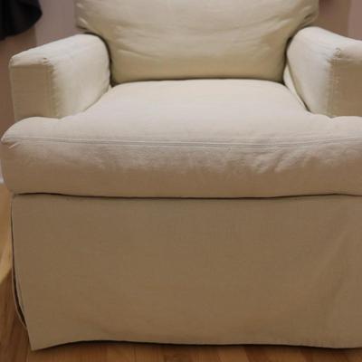 Crate and Barrel Swivel Rocking Chair