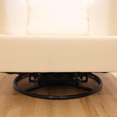 Crate and Barrel Swivel Rocking Chair