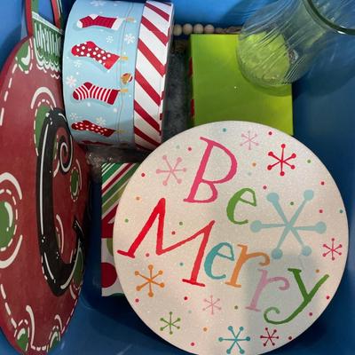 4 totes of Christmas