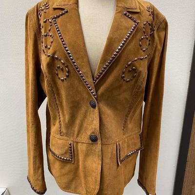 Cripple Creek Suede Blazer
