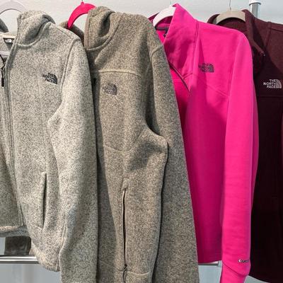 The North Face jackets