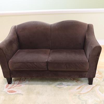 Brown Loveseat Sofa