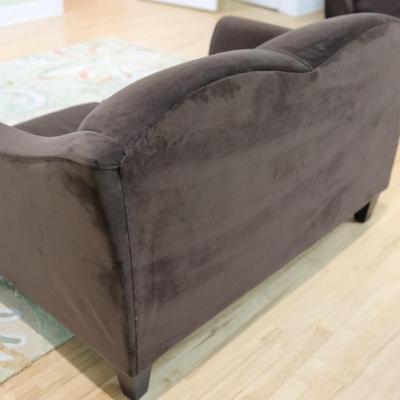 Brown Loveseat Sofa