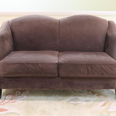 Brown Loveseat Sofa