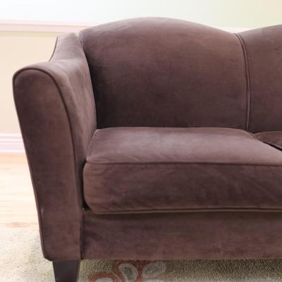 Brown Loveseat Sofa