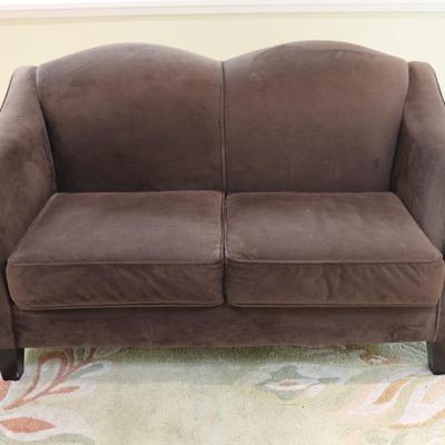 Brown Loveseat Sofa