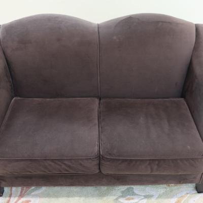 Brown Loveseat Sofa