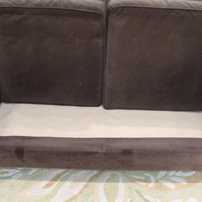 Brown Loveseat Sofa