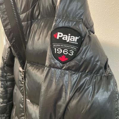 Pajar size medium black winter parka
