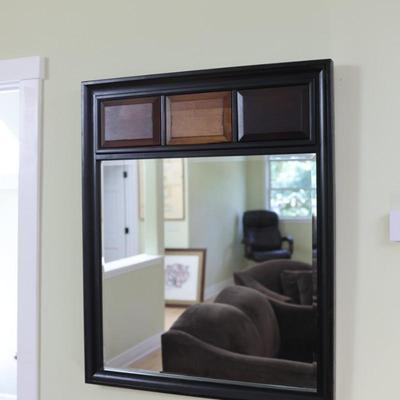 Wooden Wall Mirror