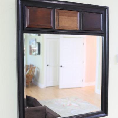 Wooden Wall Mirror