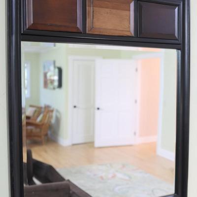 Wooden Wall Mirror