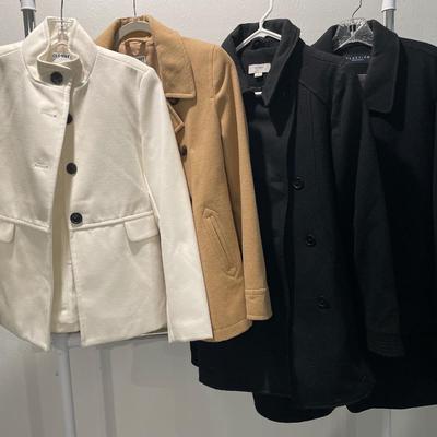 4 Peacoat style jackets