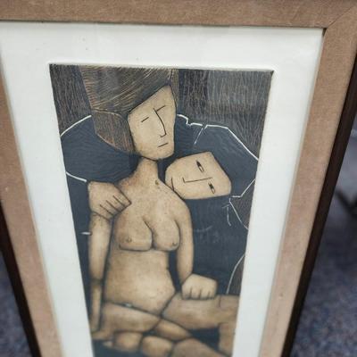 Joseph Demarais signed Print