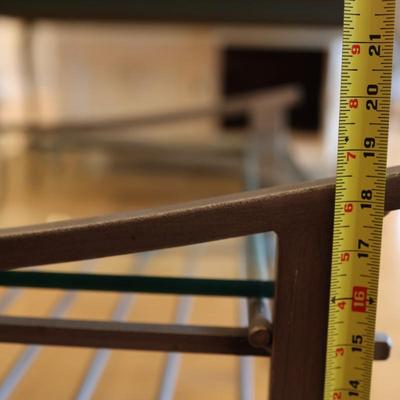 Glass-Top Coffee Table