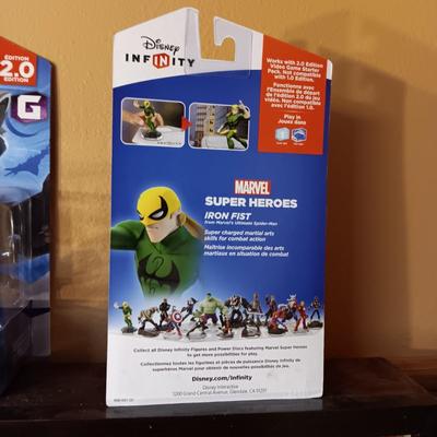 4 DISNEY INFINITY MARVEL SUPER HEROES IN SEALED PACKAGES