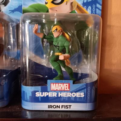 4 DISNEY INFINITY MARVEL SUPER HEROES IN SEALED PACKAGES