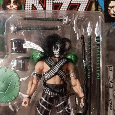 1997 KISS ACTION FIGURES ACE FREHLEY & PETER CRISS SEALED