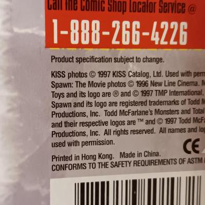 1997 KISS ACTION FIGURES GENE SIMMONS & PAUL STANLEY SEALED