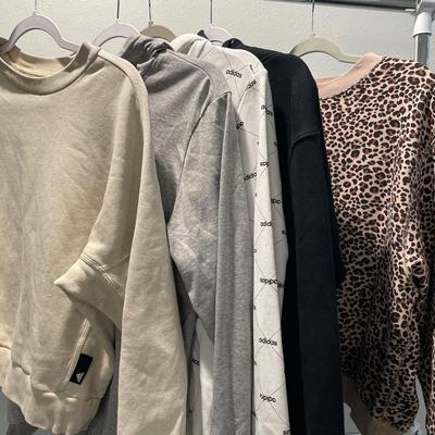 Girls Nike & Adidas sweatshirts