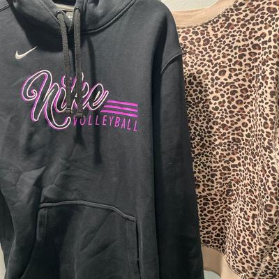 Girls Nike & Adidas sweatshirts