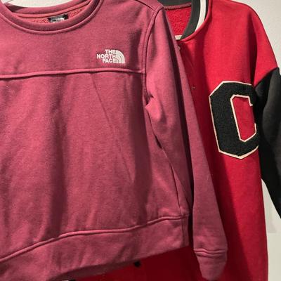 Ladies Burgundy color clothes