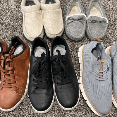 Men’s slippers and shoes
