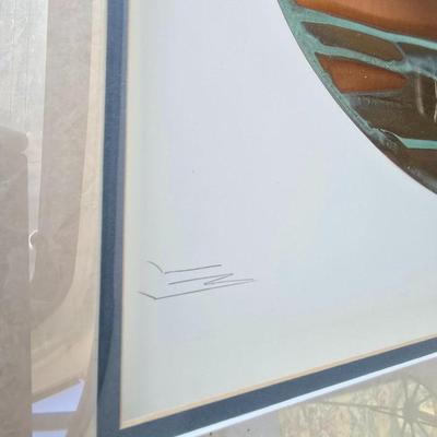 Framed Copper Wall Art by Oberkirsch Designs – Native American Bear Pottery Theme