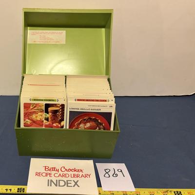 Vintage Betty Crocker Recipe Library